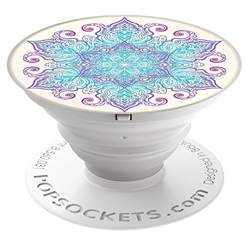 POPSOCKETS  : Collapsible Grip & Stand for Phones And Tablets - Flower Mandala