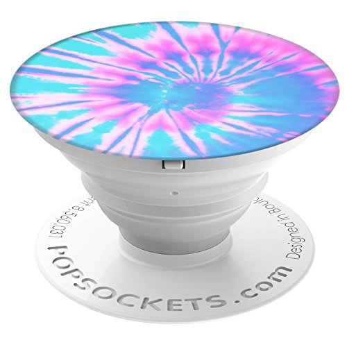 POPSOCKETS  Stand for Smartphones & Tablets - Tie Dye In Blue