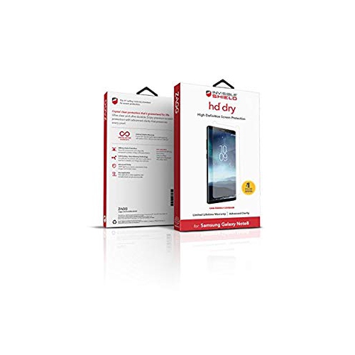 ZAGG Invisible Shield HD Dry Film Screen Protector for The Samsung Note 8