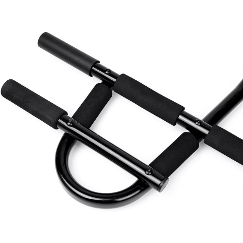 Dr. Health 2018 Upgraded Chin Up Bar Multi-Grip Pull Up Bar Doorway Trainer for Home Gym, Holds Up to 330 lb