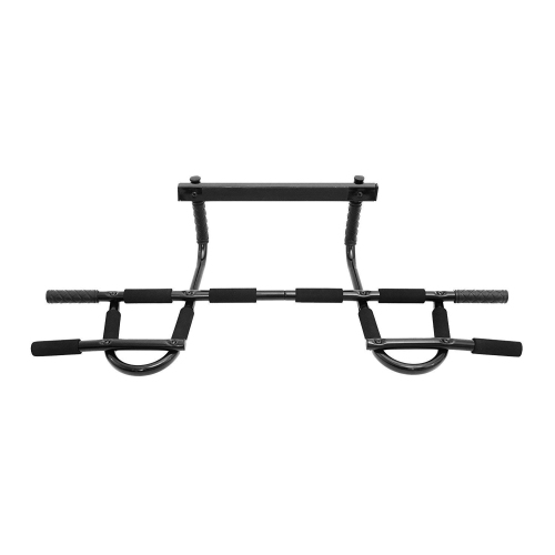 Dr. Health 2018 Upgraded Chin Up Bar Multi-Grip Pull Up Bar Doorway Trainer for Home Gym, Holds Up to 330 lb