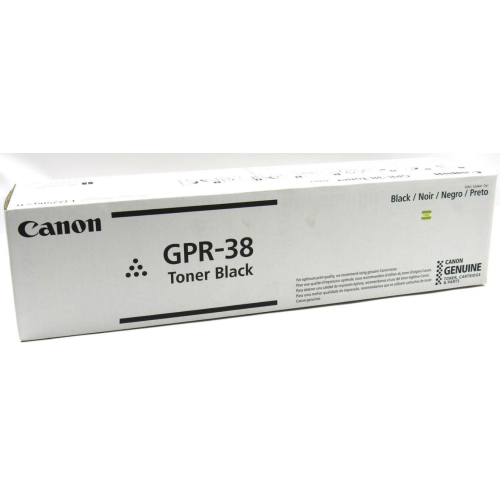 Canon 3766B003AA Gpr-38 Black Toner Cartridge for. imageRUNNER ADVANCE 6075, 6065, 6055