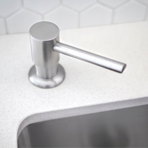 Soap Dispenser - Stainless Steel Finish