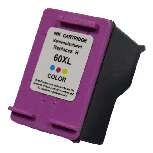 BILLIG INK  New Superior Quality HP 60Xl Color Compatible Ink Cartridge