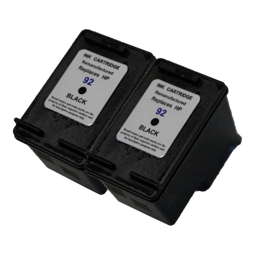 Image 1 of 1.. NEW SUPERIOR QUALITY! HP 92 Black Compatible Ink Cartridge - FREE SHIPPING OVER $50!!