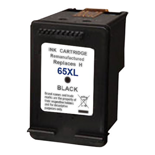 Image 1 de 1.. NOUVELLE QUALITÉ SUPÉRIEURE! Cartouche d’encre noire compatible 65XL de HP – EXPÉDITION GRATUITE POUR LES COMMANDES DE PLUS de 50&nbsp;$!