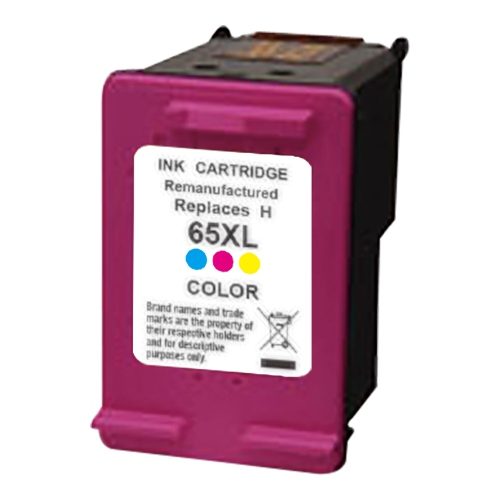 BILLIG INK  New Superior Quality HP 65Xl Color Compatible Ink Cartridge