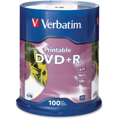 Verbatim DVD+R 4.7GB 16X Spindle