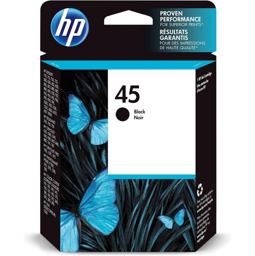 HP  45A Large Ink Cart (51645A#140) In Black HP Products Beat All