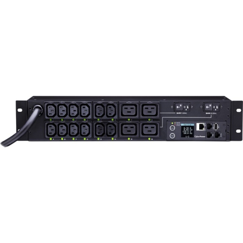 Switched PDU 30A 220V IEC-C13 (4) IEC-C19 Out L6-30P 12ft 2U 3YR Wty