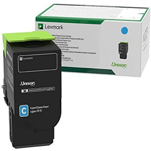 Image 1 of 2.. Lexmark C2310C0 Cyan High Yield Return Program Toner Cartridge
