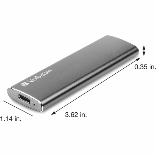 Verbatim 240GB Vx500 External SSD, USB 3.1 Gen 2 Ð Graphite
