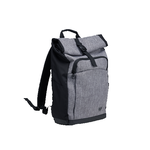 Predator Rolltop Jr. Backpack for 15.6" Notebook - Gray.