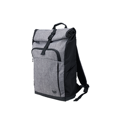 Predator Rolltop Jr. Backpack for 15.6" Notebook - Gray.