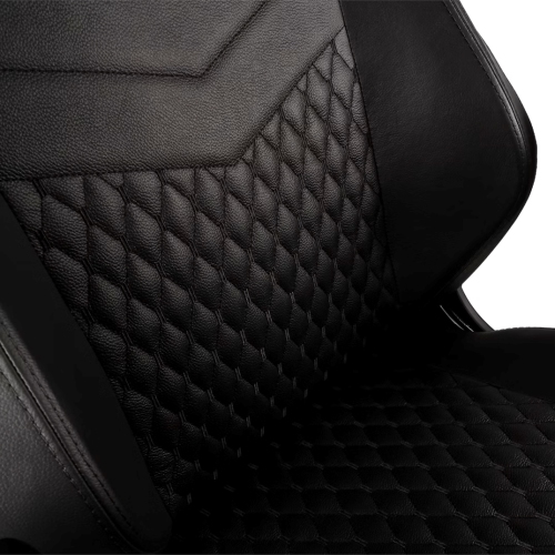 noblechairs HERO Premium Gaming and Office Chair - Superior Ergonomics, Genuine Real Leather Upholstery, Supports up to 150 kg, Black
