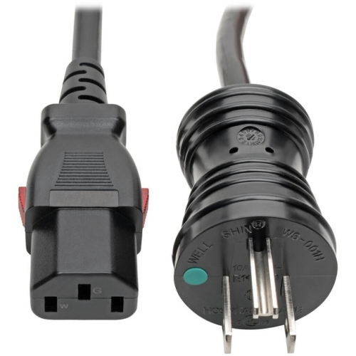 TRIPP LITE  Power Cord Hospital Medical 5-15P to Locking C13 M/f 10A 15Ft