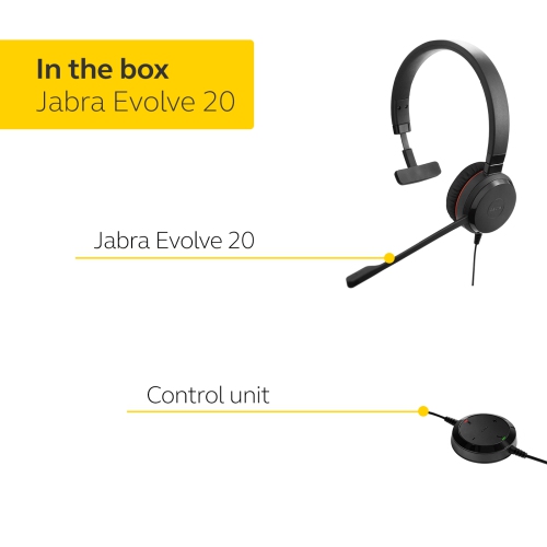 Jabra Evolve 20SE UC Mono
