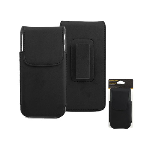 PU Leather Pouch/Holster for Key2/KeyONE & most plus sized phones [Fits most 5.4"-5.8" sized screens] w/ Swivel Clip - X-Large