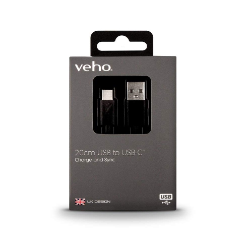 Veho Pebble 20CM USB-C Cable