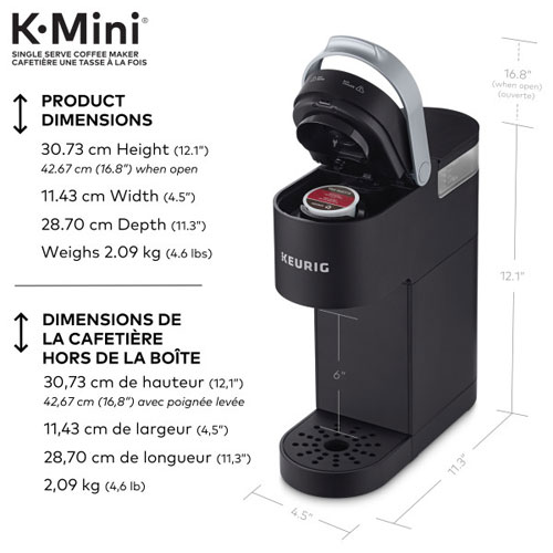 Keurig K-Mini Single Serve Coffee Maker - Matte Black