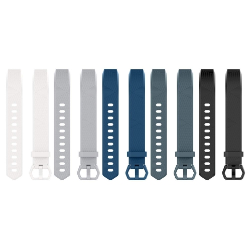 Fitbit Alta Replacement Band Small /Fitbit Alta HR Strap Bracelets W/ Same Color Metal Clasp and Fastener (5PACK)