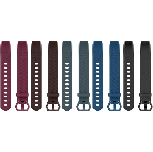 Navor Small Premium Replacement Bands - Pack of 5 - Compatible with Fitbit Alta HR Bands - Wristband Strap for Fitbit Alta & Alta HR/Fitbit Ace -