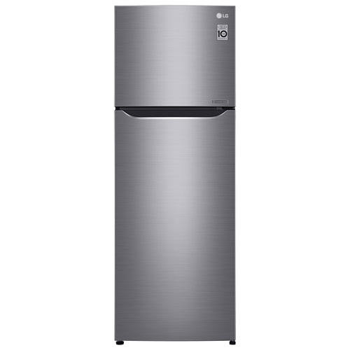 Réfrigérateur congélateur supérieur/profond. comptoir 11,1 pi³ 24 po LG-Argenté platine