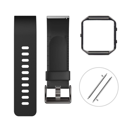 Fitbit Blaze Bands with Frame, Sport Silicone Replacement Strap for Fitbit Blaze Smart Fitness - Wristbands Small