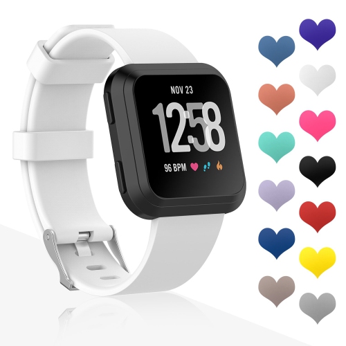 Fitbit versa sale white bands