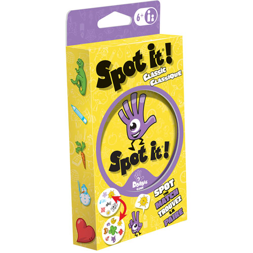 Spot It! Card Game - English/French