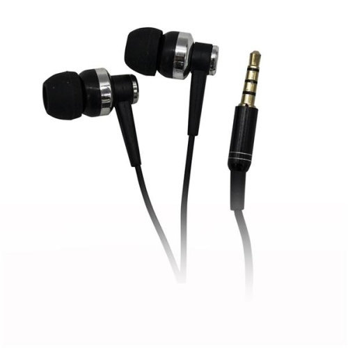 Escape HF-3909 Earphones With Microphone Black and Silver