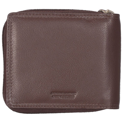 Club Rochelier Winston Leather Billfold Wallet - Brown