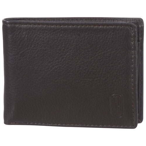 Club Rochelier Winston Leather Bi-fold Wallet - Brown