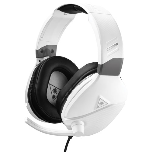 Turtle Beach Recon 200 Gaming Headset with Microphone - White