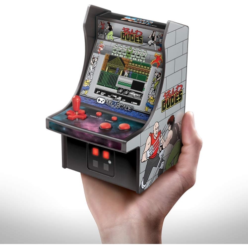 My Arcade Micro Player 6" Collectable Retro Arcade Machine - Bad Dudes