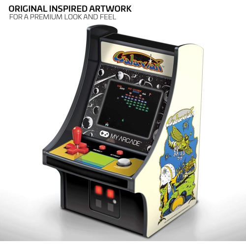My Arcade Micro Player 6" Collectable Retro Arcade Machine - Galaxian