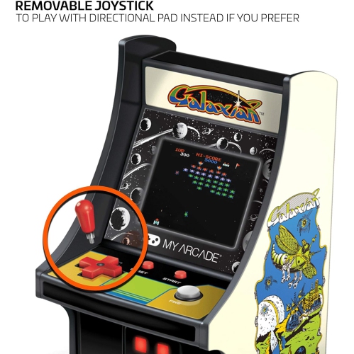 My Arcade Micro Player 6" Collectable Retro Arcade Machine - Galaxian