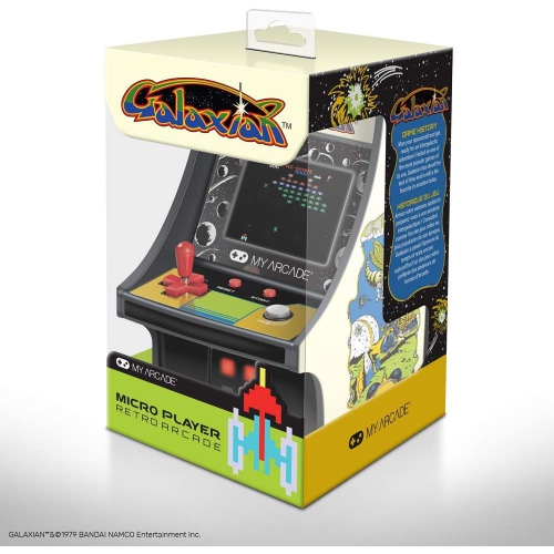 My Arcade Micro Player 6" Collectable Retro Arcade Machine - Galaxian