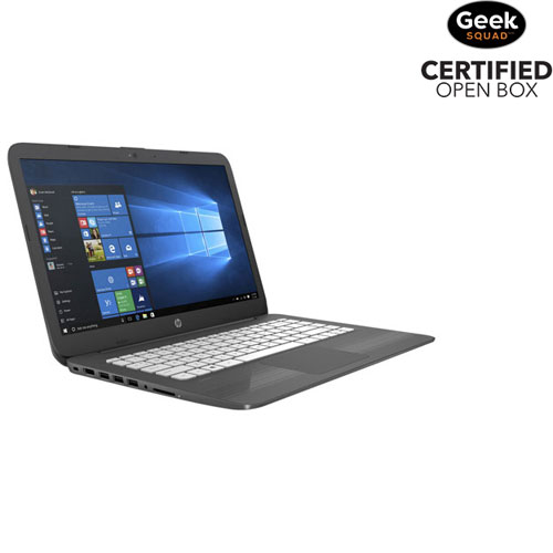 HP Stream 14" Laptop - Smoke Grey (Intel Celeron N4000