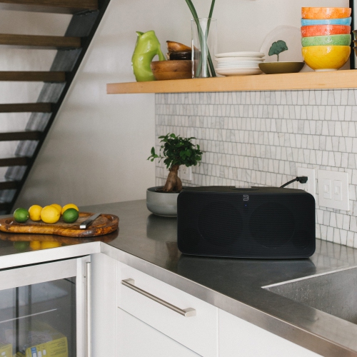 Bluesound Pulse 2i Haut-parleur intelligent multi-pièces sans fil avec Bluetooth - Noir - Compatible avec Alexa et Siri