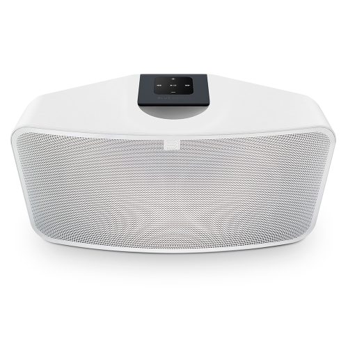 Bluesound Pulse 2i Haut-parleur intelligent multi-pièces sans fil avec Bluetooth - Blanc - Compatible avec Alexa et Siri