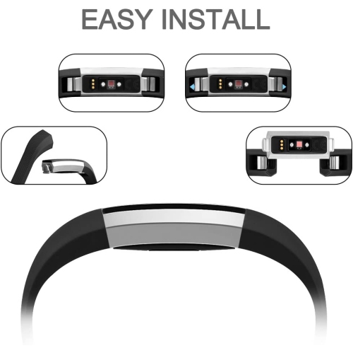 for Fitbit Alta HR Bands, Vancle Classic Accessory Band Replacement Wristband Strap for Fitbit Alta HR 2017 / Fitbit Alta 2016 Large