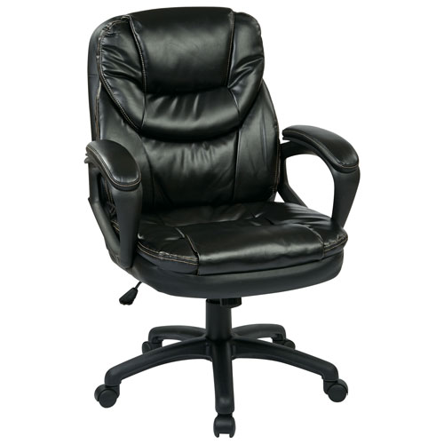 Office Star Worksmart Faux Leather, Best Faux Leather Chairs