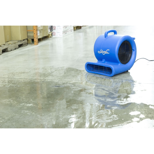 Industrial Blower JV3004MULTI from Johnny Vac. 3 Speed Motor, 1/2 HP. Integrated Electrical Inlet.