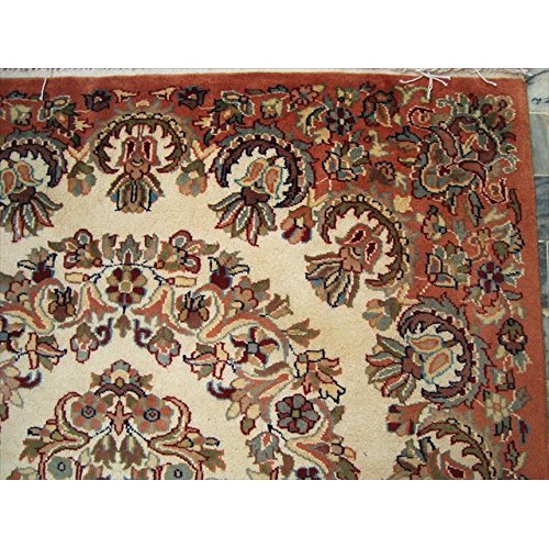 Shab-E-Chiragan Exclusive Designed Area Rug Hand Knotted Wool Silk Carpet'