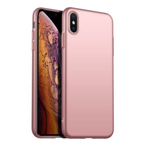 PANDACO Hard Shell Rose Gold Case for iPhone XS Max