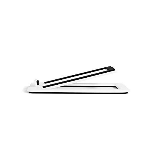 Kanto S2 Desktop Speaker Stands for Small Speakers, White