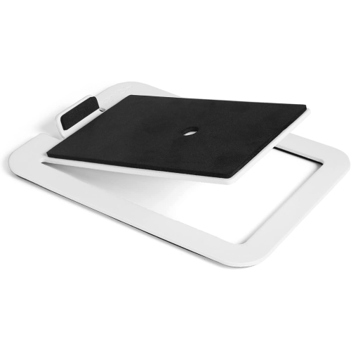 Kanto S4 Desktop Speaker Stands for Midsize Speakers, White
