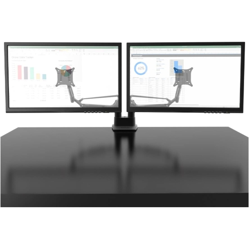 Kanto DMS2000 Dual-Monitor Desktop Mount for 17-inch to 32-inch Displays - Black