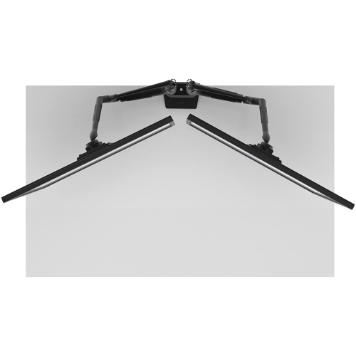 Kanto DMS2000 Dual-Monitor Desktop Mount for 17-inch to 32-inch Displays - Black